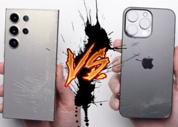 ศึกไทเทเนียม!! ชมคลิปทดสอบ Drop Test ระหว่าง Galaxy S24 Ultra กับ iPhone 15 Pro Max รุ่นไหนแกร่งกว่ากัน?