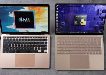 MacBook Air รุ่นชิป M1 ยังมีบางอย่างที่เหนือกว่า Surface Laptop 7 รุ่นชิป Snapdragon X Elite จากการทดสอบประสิทธิภาพ และแบตเตอรี่