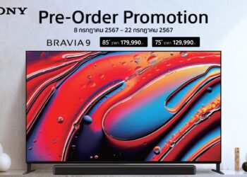 โซนี่ไทยเปิดตัว BRAVIA 9 และ BRAVIA 8 รุ่นใหม่ล่าสุดมาพร้อม BRAVIA Theatre Bar 9 และ 8 รุ่นล่าสุด ภายใต้คอนเซ็ปต์ “Cinema is Coming Home”