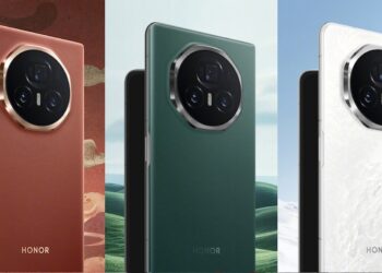 HONOR Magic V3 จะมีให้เลือกอย่างน้อย 4 สี อ้างอิงจากภาพเรนเดอร์ทางการ