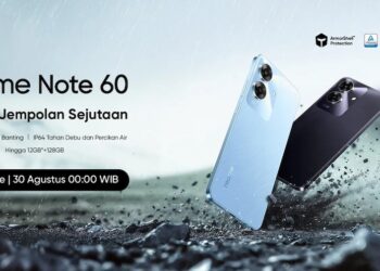 realme Note 60 กำลังจะเปิดตัวในวันที่ 30 สิงหาคมนี้