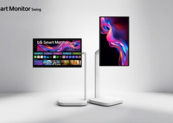 LG ส่ง Smart Monitor Swing จอสัมผัส 4K ขนาด 31.5 นิ้ว เคลื่อนที่ได้รุ่นแรก พร้อม webOS ในตัวให้ดูหนัง-ทำงานได้ทุกที่ในบ้าน