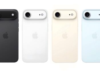 iPhone 17 Air จะมีให้เลือก 4 สี ได้แก่ Black, Silver, Light Gold และ Light Blue