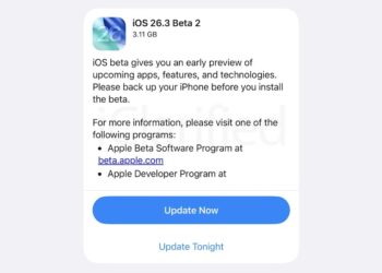 iOS 26.3, iPadOS 26.3, macOS Tahoe 26.3 เวอร์ชัน Public Beta 2 พร้อมให้ผู้ใช้งานได้อัปเดตแล้ว