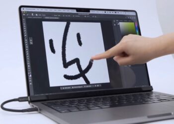 Intricuit Magic Screen เปลี่ยนจอแสดงผลของ MacBook ให้รองรับระบบสัมผัส