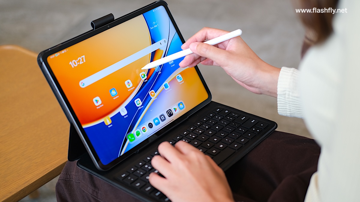 รีวิว realme Pad 3 5G แท็บเล็ต AI จอใหญ่ 11.6 นิ้ว ลำโพง 4 ตัว แบตเตอรี่ 12200mAh ดีไซน์บางเบา รองรับปากกา และคีย์บอร์ด