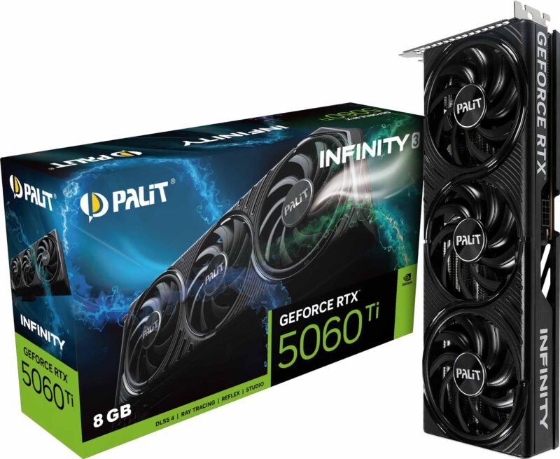 Palit เสริมทัพเกมเมอร์สายอีสปอร์ต เปิดไลน์อัป GeForce RTX 5060 Ti ประสิทธิภาพสูง ในราคาที่เข้าถึงได้