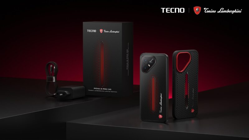 TECNO เปิดตัว TECNO POVA 8 Pro 5G Tonino Lamborghini Limited Edition ถ่ายทอดจิตวิญญาณแห่งดีไซน์อิตาเลียนสู่สมาร์ตโฟนรุ่นลิมิเต็ด พร้อมวางจำหน่ายในไทย 21 สิงหาคมนี้