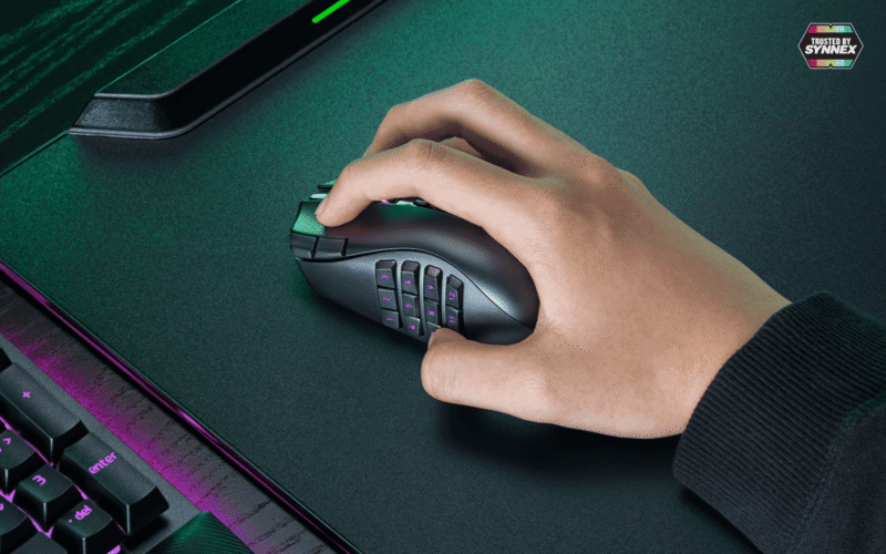 คุมเกมเหนือชั้น 23 ปุ่ม! RAZER เปิดตัว Naga V3 Pro เมาส์ MMO ตัวท็อปอัปเกรดใหม่ ตอบโจทย์สายเกมเมอร์ 6,390 บาท
