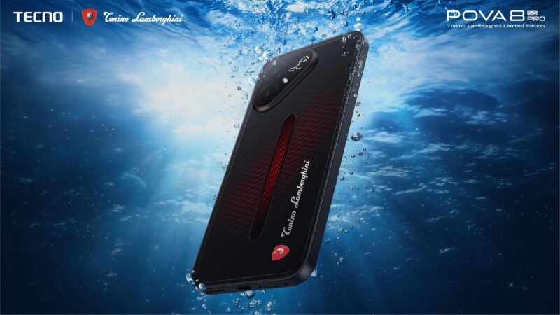 TECNO เปิดตัว TECNO POVA 8 Pro 5G Tonino Lamborghini Limited Edition ถ่ายทอดจิตวิญญาณแห่งดีไซน์อิตาเลียนสู่สมาร์ตโฟนรุ่นลิมิเต็ด พร้อมวางจำหน่ายในไทย 21 สิงหาคมนี้