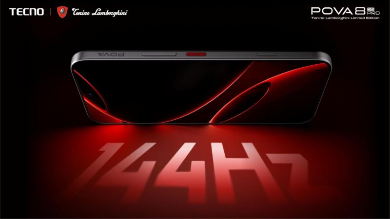TECNO เปิดตัว TECNO POVA 8 Pro 5G Tonino Lamborghini Limited Edition ถ่ายทอดจิตวิญญาณแห่งดีไซน์อิตาเลียนสู่สมาร์ตโฟนรุ่นลิมิเต็ด พร้อมวางจำหน่ายในไทย 21 สิงหาคมนี้