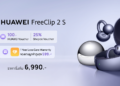 แจกโค้ดเฉพาะที่ Shopee เท่านั้น! HUAWEI FreeClip 2 S หูฟัง Open-ear ใส่สบายเหนือระดับ เคาะราคาพิเศษเริ่มเพียง 6,990 บาท พร้อมของแถมสุดคุ้ม