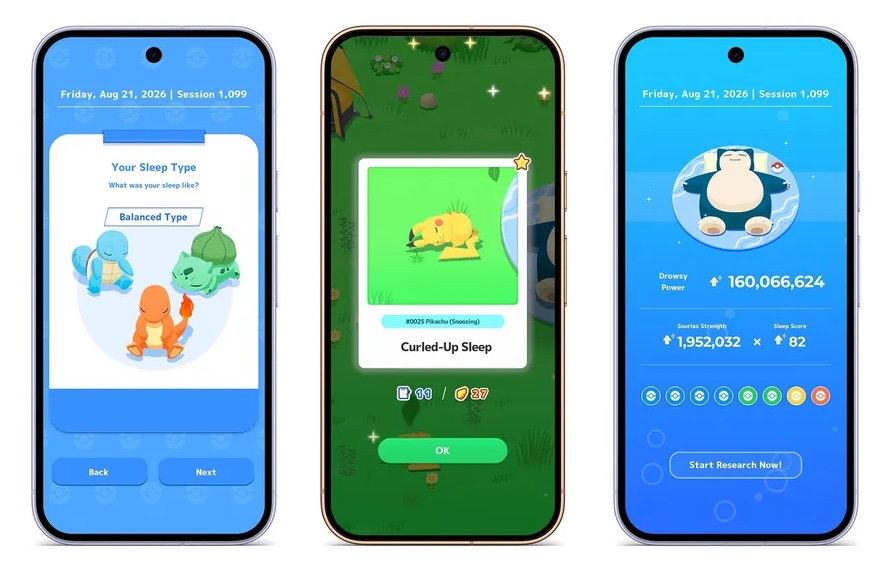 Google เปิดตัว Fitbit Air รุ่นพิเศษ Pokémon Sleep ราคาราว 4,290 บาท