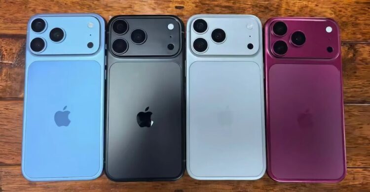 สีแดงของ iPhone 18 Pro จะมีโทนเข้มผสมสีม่วง และอาจมีตัวเลือกสีเทาเข้ม