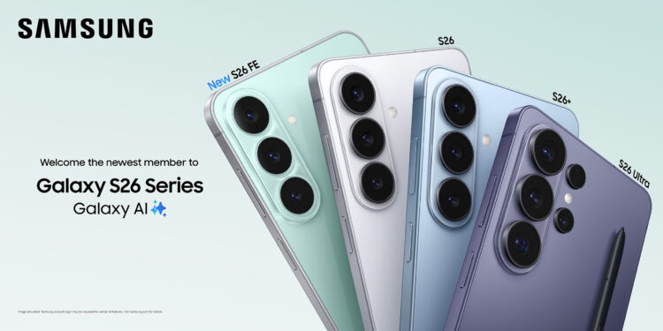 ซัมซุงเปิดตัว Galaxy S26 FE ทนทาน กันรอย 4 เท่า มอบประสบการณ์เรือธงใหม่ ที่ตอบโจทย์ความต้องการมากที่สุด