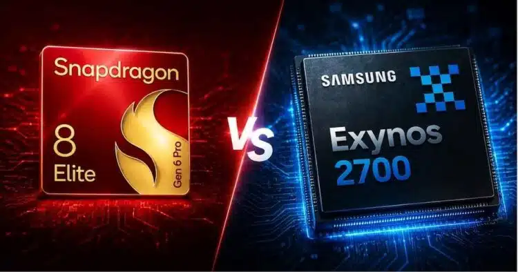 ผลทดสอบชิป Exynos 2700 มีประสิทธิภาพดีกว่า Snapdragon 8 Elite Gen 6 Pro