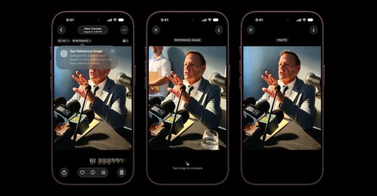 iPhone 18 Pro มาพร้อมฟีเจอร์ Apple Reference Image ช่วยตรวจสอบภาพถ่ายว่าผ่านการแก้ไขมาหรือไม่