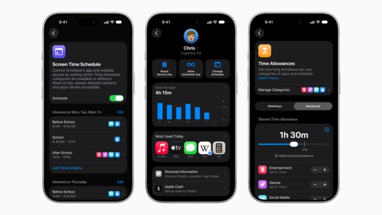 คุณสมบัติด้านความปลอดภัยสำหรับเด็กใหม่ล่าสุดจาก Apple พร้อมให้ใช้งานแล้ววันนี้
