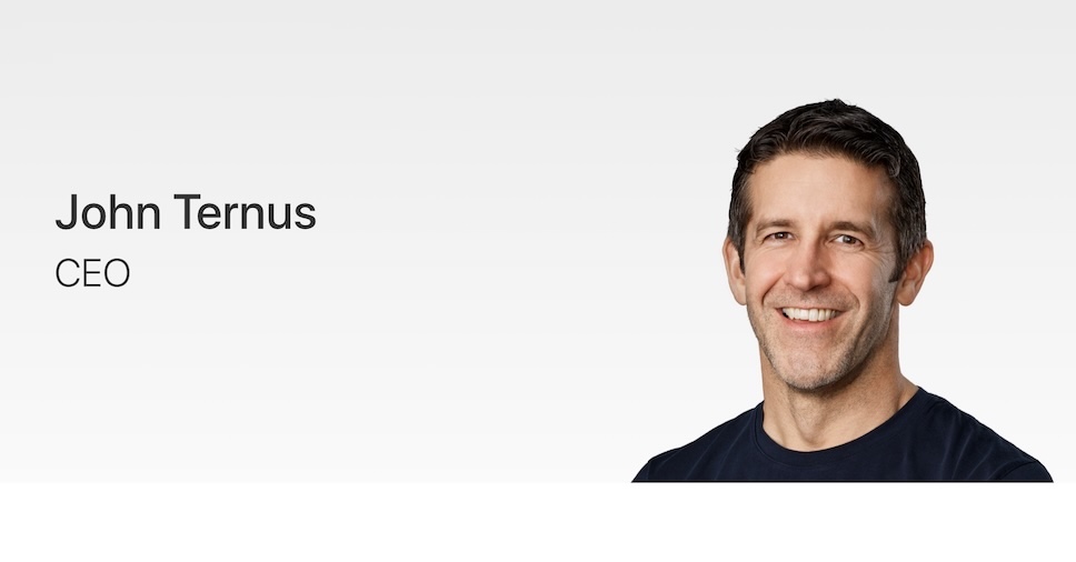 Apple อัปเดตเว็บไซต์ให้ข้อมูลผู้บริหารใหม่ หลังจาก John Ternus เข้ารับตำแหน่งซีอีโอ