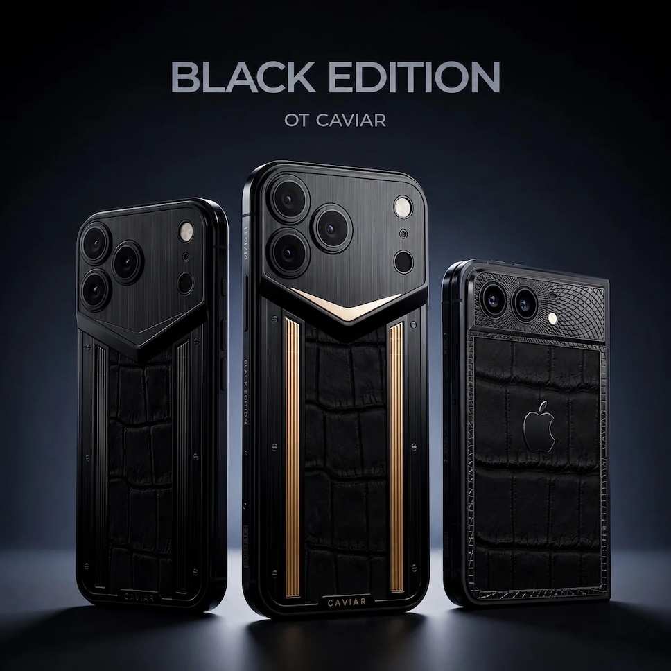 Caviar เปิดตัว iPhone 18 Pro และ iPhone Duo รุ่น Black Edition บางรุ่นถูกตัดกล้องออกไปด้วย