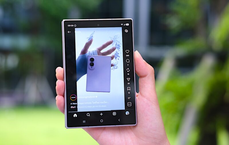 รีวิว Samsung Galaxy Z Fold8 สมาร์ตโฟนจอพับเบาที่สุดในโลก
