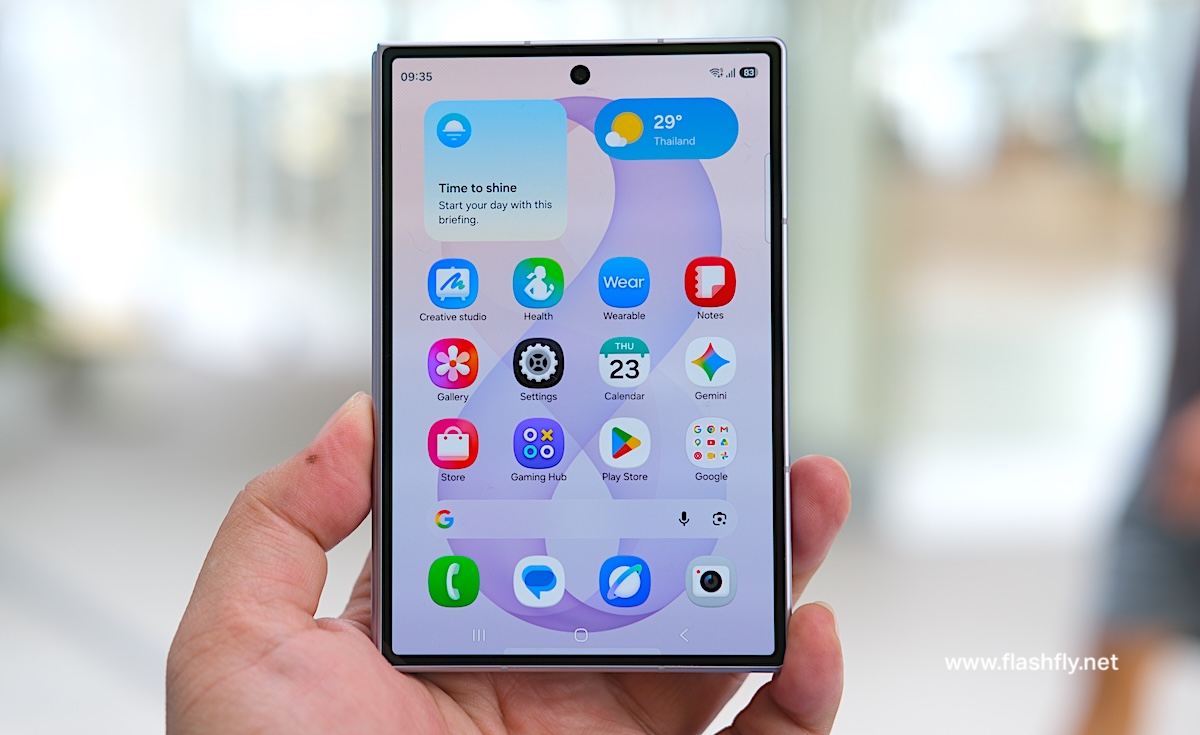 รีวิว Samsung Galaxy Z Fold8 สมาร์ตโฟนจอพับเบาที่สุดในโลก