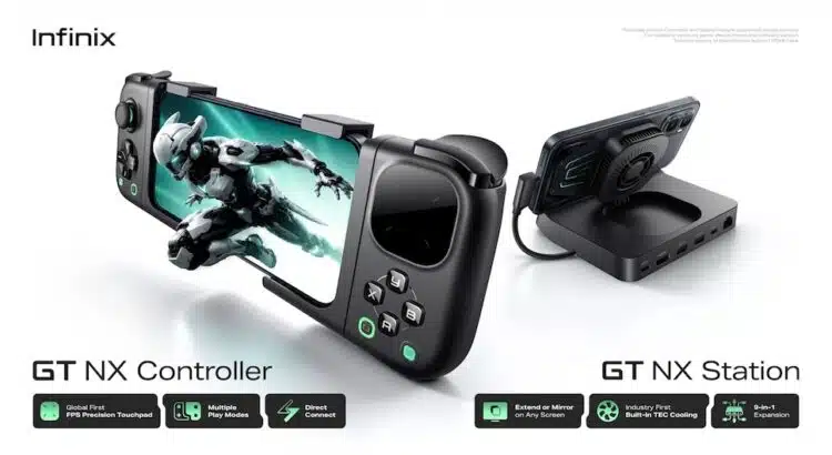 Infinix เปิดตัว GT NX Controller และ GT NX Station อุปกรณ์เสริมเอาใจเกมเมอร์