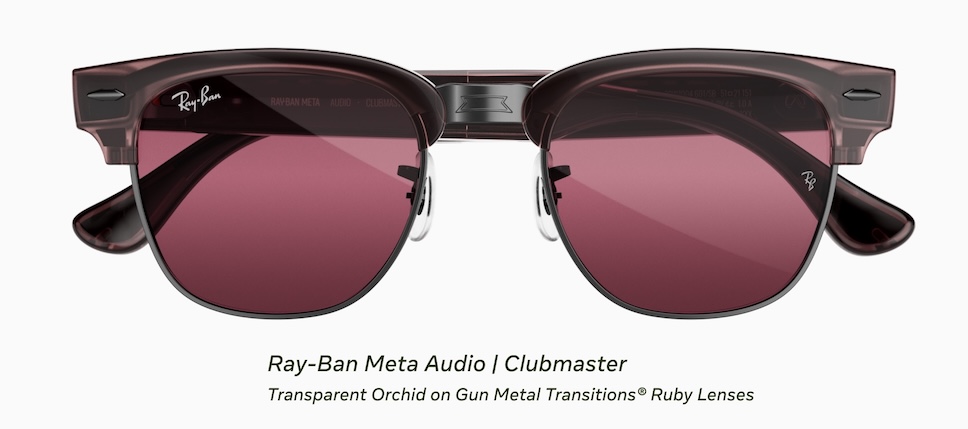 Meta เปิดตัวแว่นตาอัจฉริยะพร้อมกัน 2 รุ่น Meta VR Glasses และ Ray-Ban Meta Audio