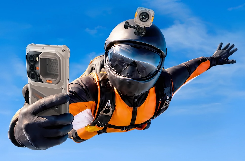RugOne Xsnap 7 Pro สมาร์ตโฟนสุดแกร่ง มาพร้อมกล้อง Action Cam แบบถอดแยกได้