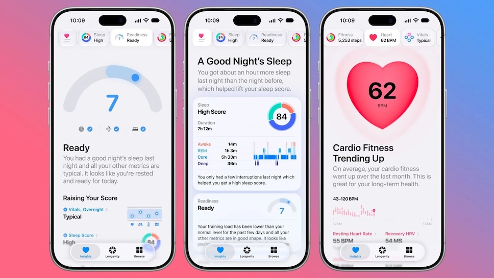 iOS 27.2 Beta เผยฟีเจอร์ใหม่ของแอป Health ที่มาพร้อม Apple Intelligence