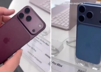 iPhone 18 Pro สีแดง Dark Cherry โผล่ในร้าค้าปลีก ของจริงหรือปลอม?