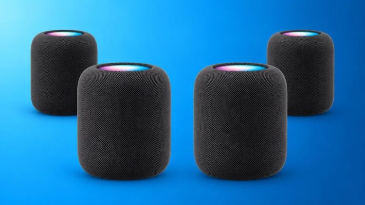 Apple กำลังทดสอบระบบเสียงรอบทิศทางโดยใช้ HomePod จำนวน 4 ตัว