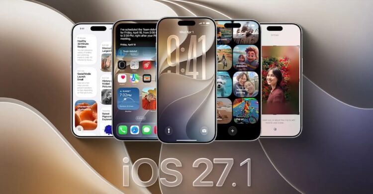คาดว่า iOS 27.1 จะพร้อมให้อัปเดตในเดือนตุลาคมนี้
