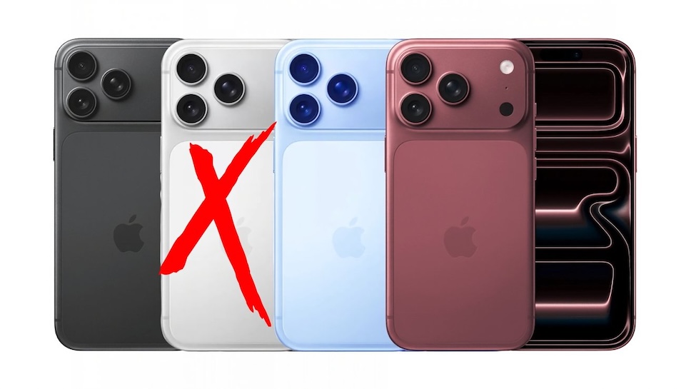 iPhone 18 Pro อาจมีเพียง 3 สี โดยสีเงินจะถูกตัดออกไป