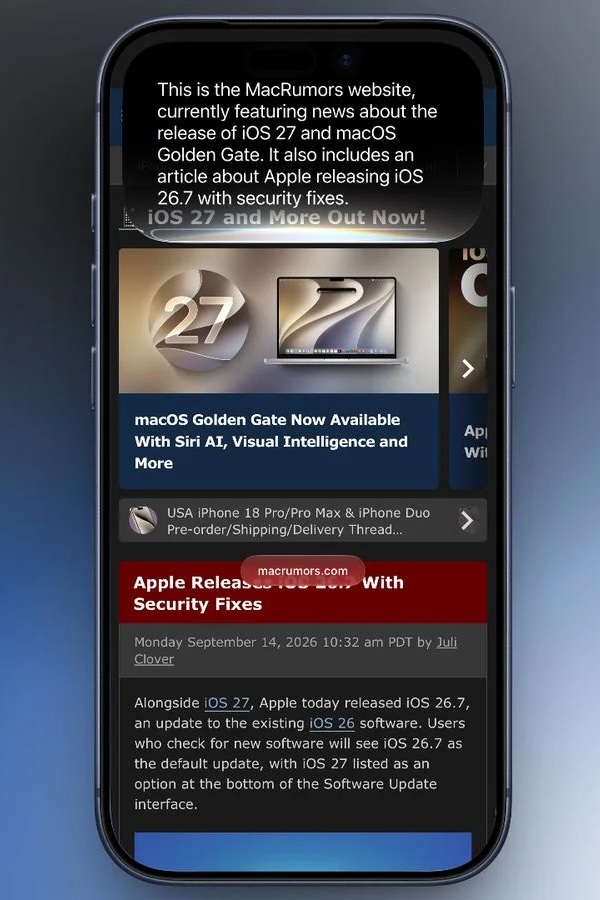 แนะนำ 50 ฟีเจอร์ใหม่ ที่พร้อมใช้งานแล้วใน iOS 27
