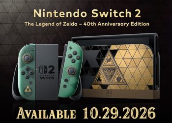 Nintendo เปิดตัว Switch 2 และ Pro Controller รุ่นพิเศษ The Legend of Zelda 40th Anniversary