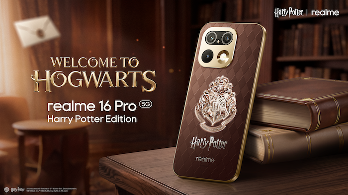 realme เผยโฉมดีไซน์แห่งฮอกวอตส์บน realme 16 Pro Harry Potter Edition ก่อนงานเปิดตัววางจำหน่ายเพียง 5,000 ชุดทั่วโลก