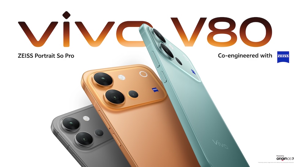vivo V80 เผยดีไซน์เต็มๆ พร้อมสเปกกล้อง หน้าจอ แบตเตอรี่ ก่อนเปิดตัวในวันที่ 6 ตุลาคมนี้