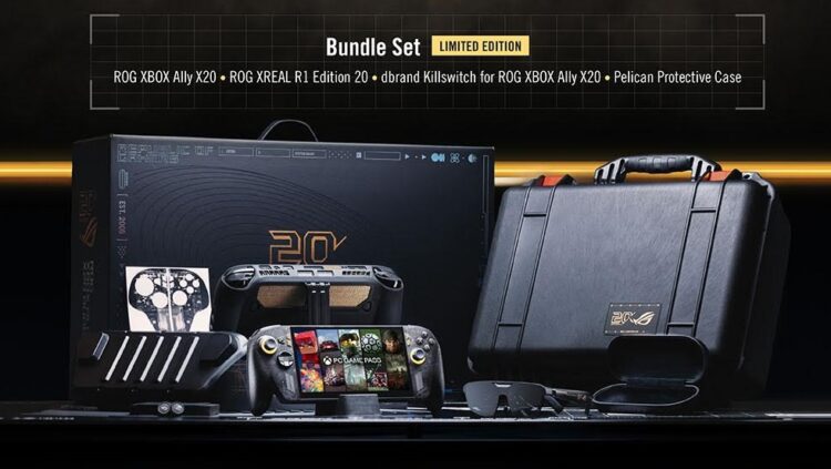 ASUS Republic of Gamers เปิดพรีออเดอร์ ROG XBOX Ally X20 Bundle ชุดเครื่องเล่นเกมพกพารุ่นพิเศษมีเพียง 27 ชุดในไทย