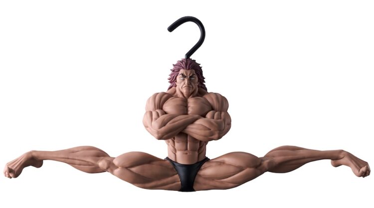 ไม้แขวนเสื้อ Yujiro Hanma จาก Baki the Grappler วางจำหน่ายผ่านตู้คีบตุ๊กตาในญี่ปุ่น