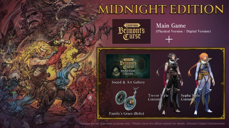 ถึงเวลาออกล่าในยามราตรี: Castlevania: Belmont’s Curse วางจำหน่ายแล้ววันนี้ PS5, Nintendo Switch ,XBOX และ Steam