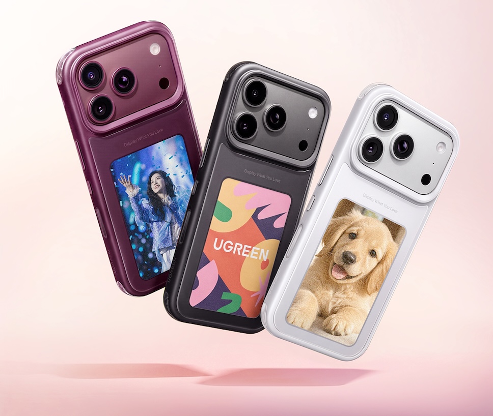 Ugreen Magic E-ink Screen Case เคสสำหรับ iPhone 18 Pro มาพร้อมจอที่สองแบบ E-ink