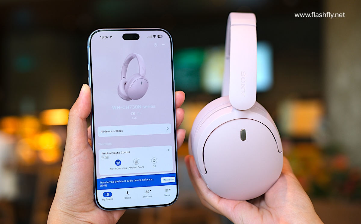 รีวิว Sony WH-CH730N หูฟังไร้สายครอบหูรุ่นใหม่ เน้นตัดเสียงรบกวน แบตเตอรี่ใช้งานได้นาน น้ำหนักเบา