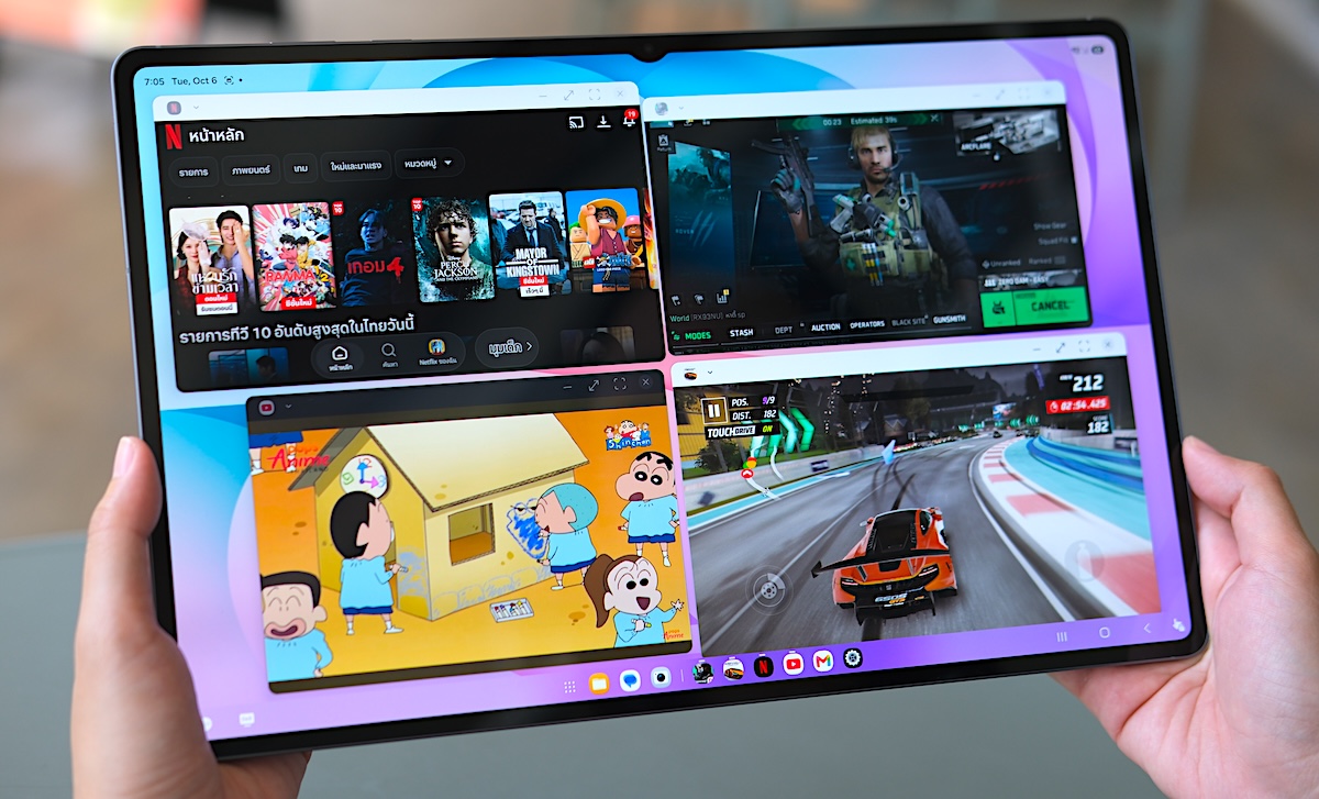 รีวิว Samsung Galaxy Tab S12 Ultra แท็บเล็ตจอยักษ์ 14.6 นิ้ว ดีไซน์บางเฉียบ เบาพกง่าย ทำงานได้ดุจ PC