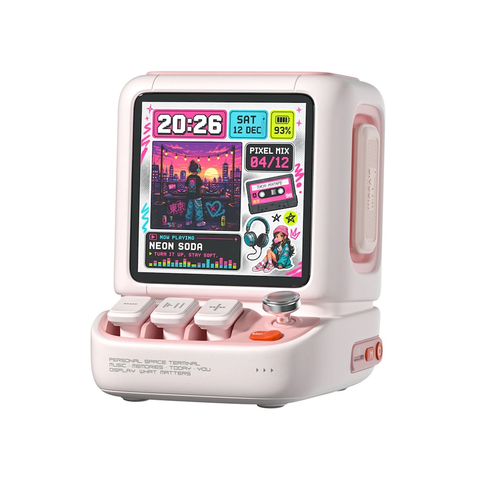 Divoom Astrotoo ลำโพงดีไซน์เรโทร มาพร้อมหน้าจอและปุ่มกดแบบแมคคานิคอล ราคาราว 6,790 บาท