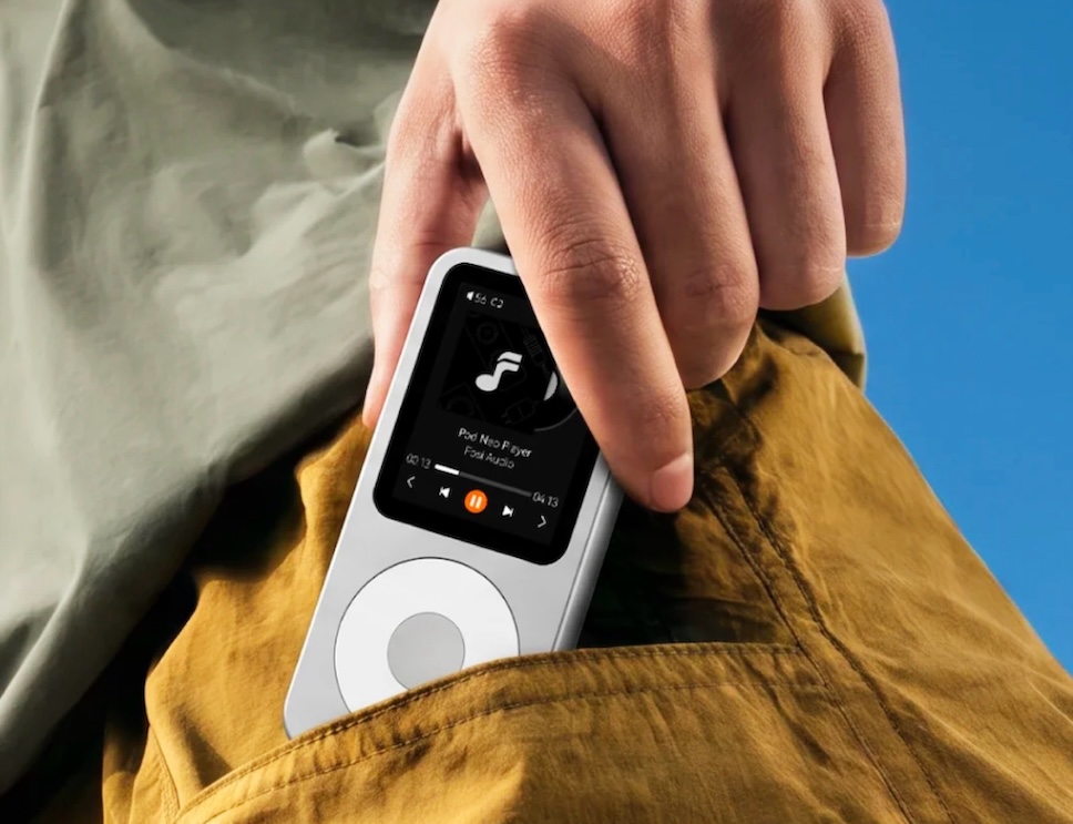 Fosi Audio DAP Neo Modern Classic เครื่องเล่นเพลงพกพา ดีไซน์คล้าย iPod Nano ราคาราว 2,690 บาท