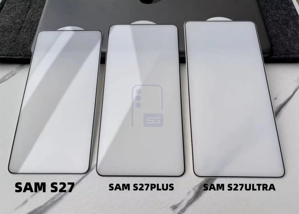 หลุดฟิล์มกันรอย Galaxy S27 Series พร้อมเปิดเผยความจำแรม และพื้นที่จัดเก็บข้อมูล