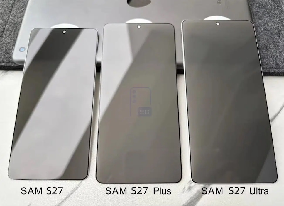 หลุดฟิล์มกันรอย Galaxy S27 Series พร้อมเปิดเผยความจำแรม และพื้นที่จัดเก็บข้อมูล