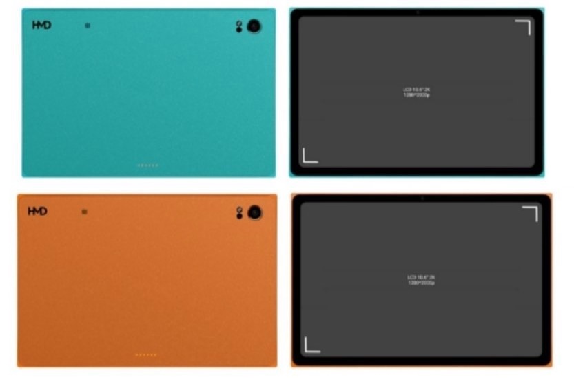 ภาพหลุด HMD Slate Tab 5G มาพร้อมจอ 2K ขนาด 10.6 นิ้ว ดีไซน์คล้าย Nokia Lumia 2520