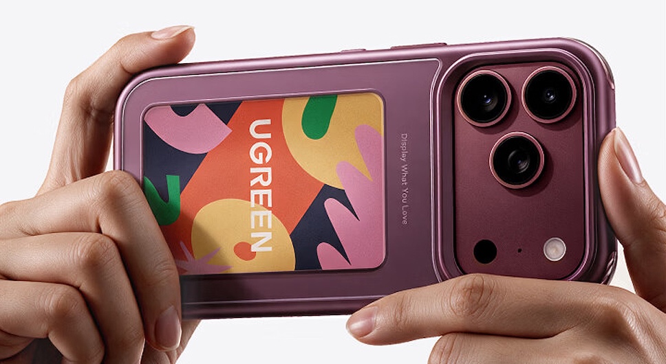Ugreen Magic E-ink Screen Case เคสสำหรับ iPhone 18 Pro มาพร้อมจอที่สองแบบ E-ink